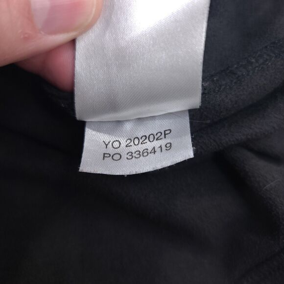 Helly Hansen Pocket Fleece Mens Large Black 1/4 Zip Pullover Sweater Jacket Top - Picture 7 of 10